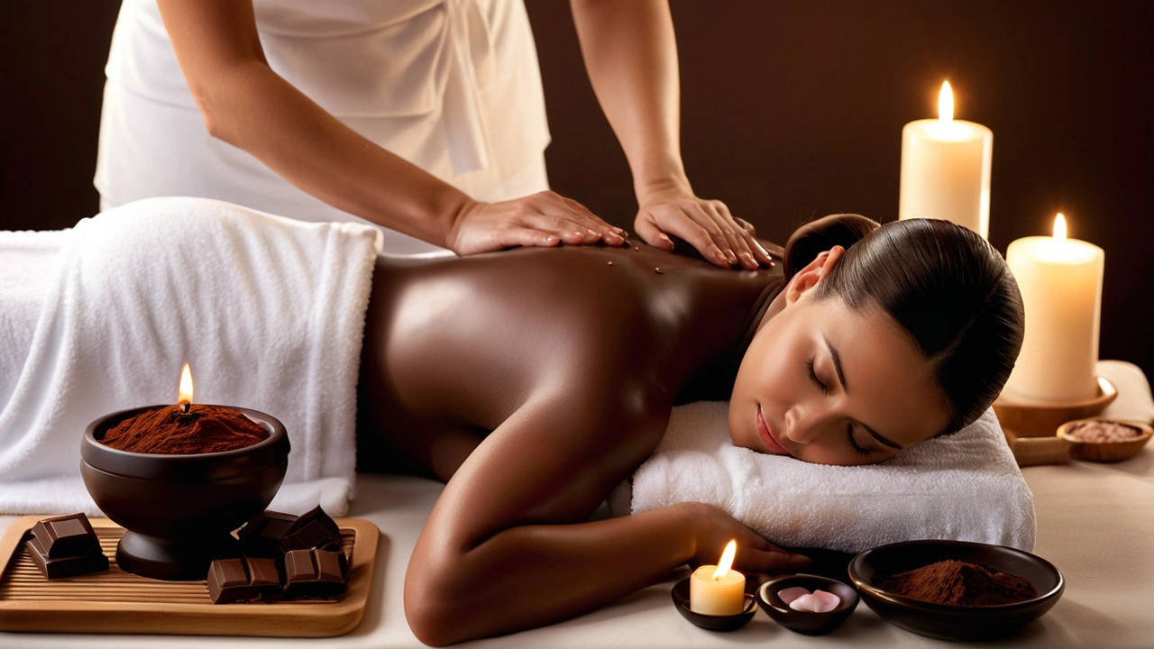 Čokoládová masáž: Nezapomenutelný wellness zážitek