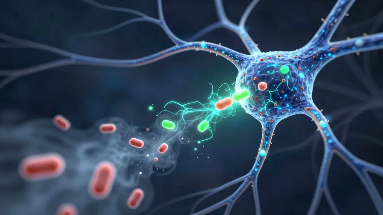 Neuronová síť s rozpadajícími se molekulami kortizolu