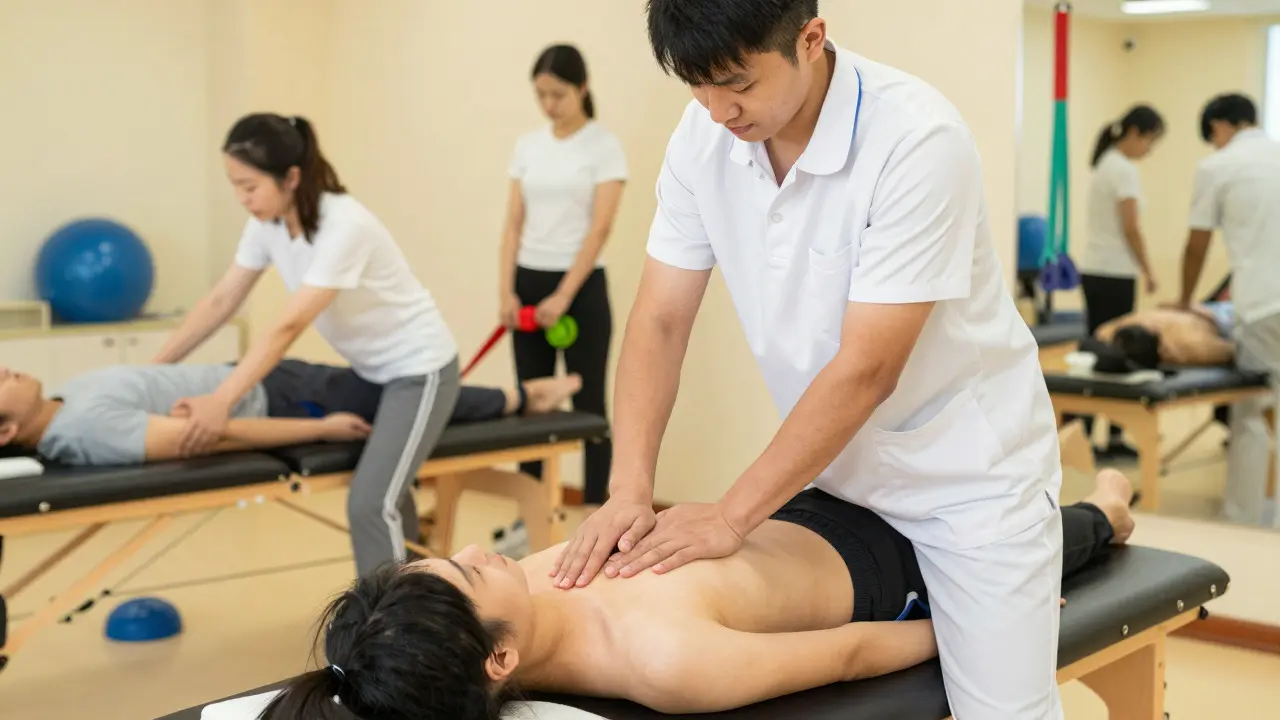 Praktický výcvik manuální terapie v rehabilitační klinice